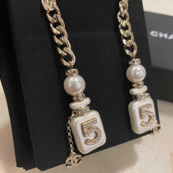 Chanel No 5 Earrings - Picture 3 of 4